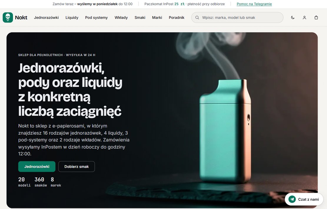 Nokt Vapes – nokt.pl