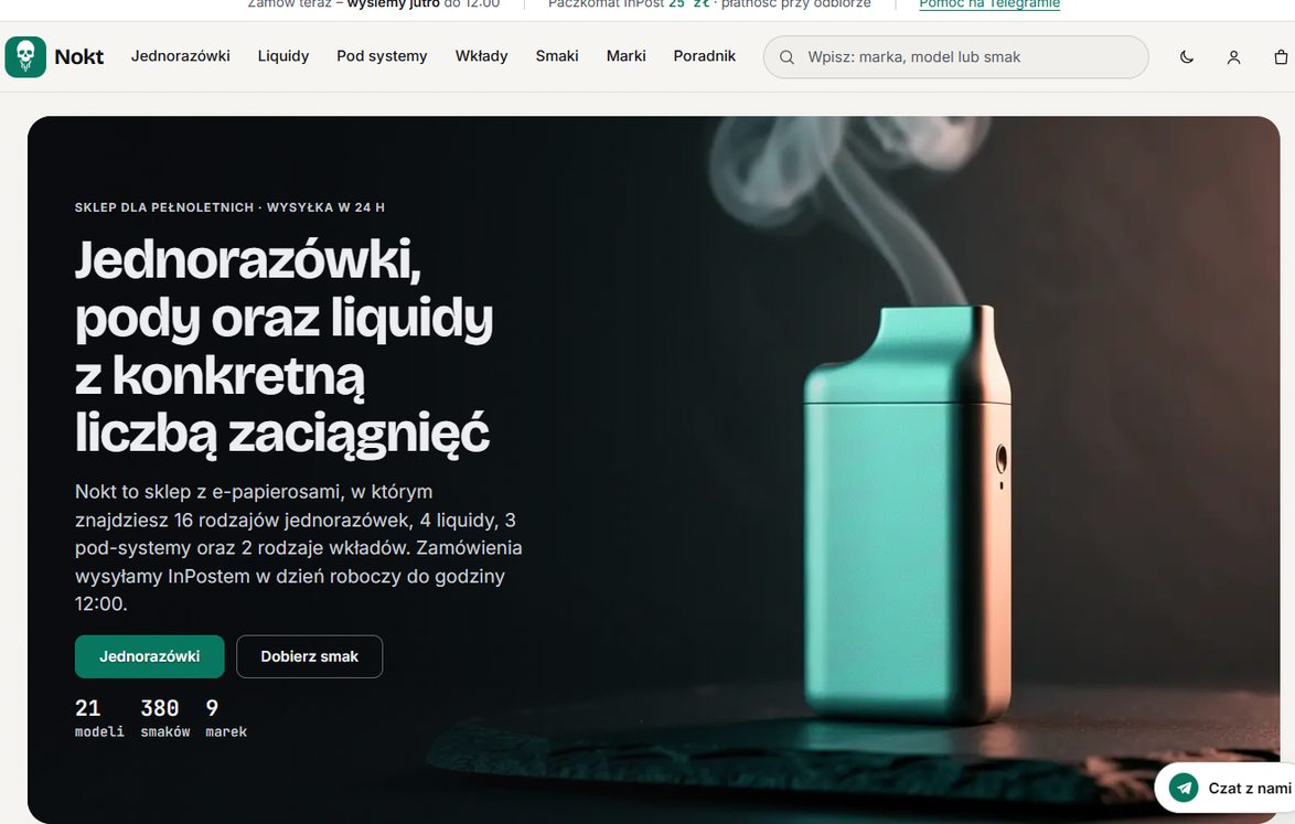 Nokt Vapes – nokt.pl