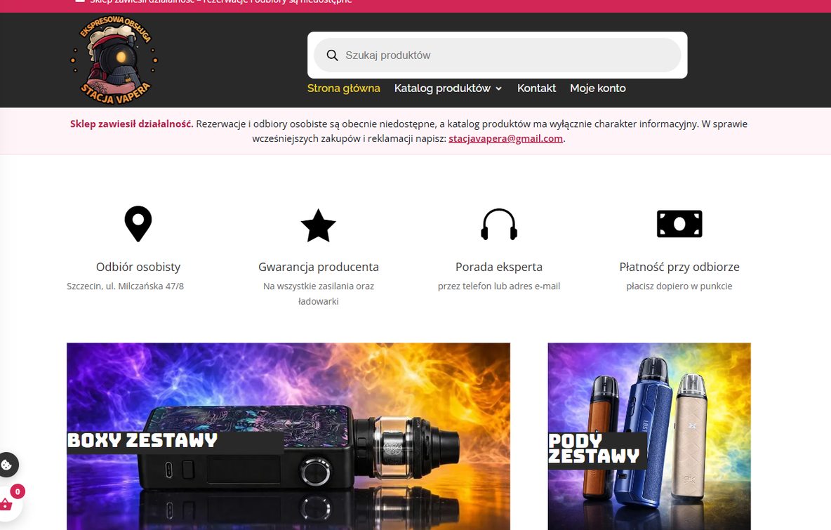 Stacja Vapera – stacjavapera.com