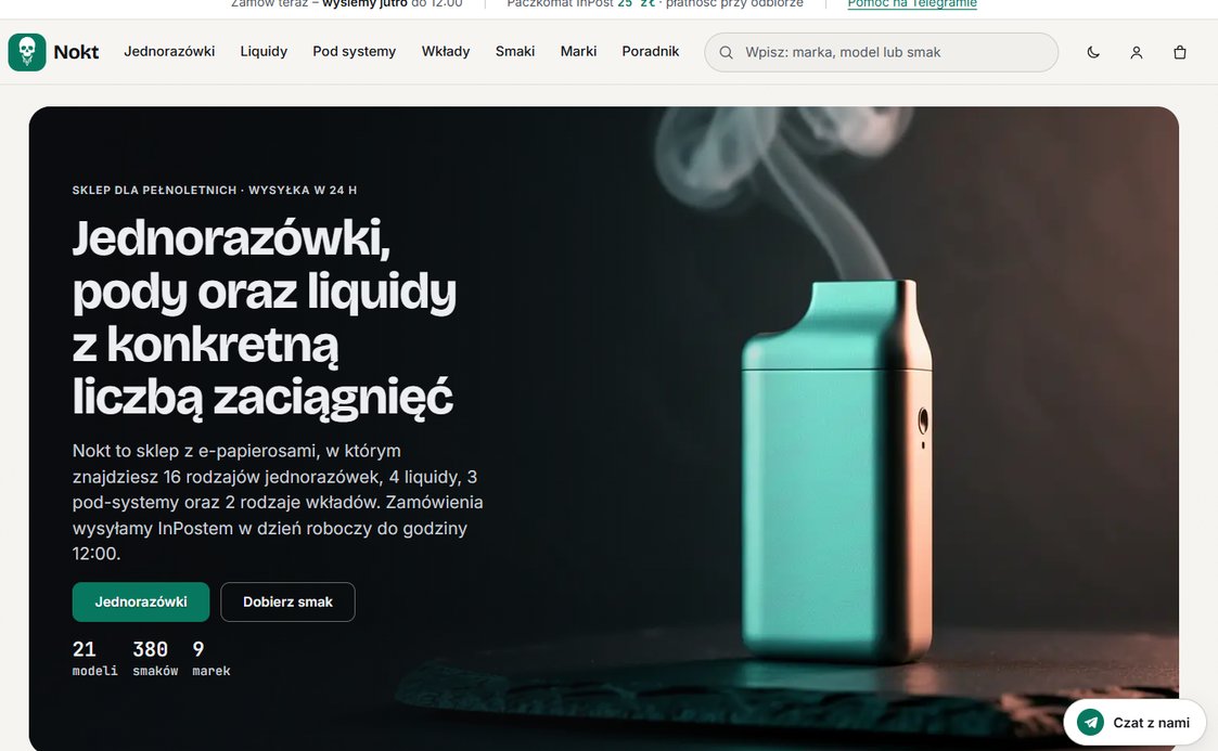 Nokt Vapes – nokt.pl