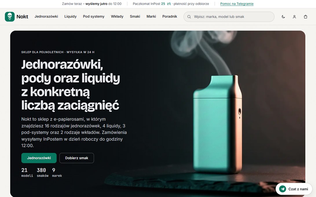 Nokt Vapes – nokt.pl