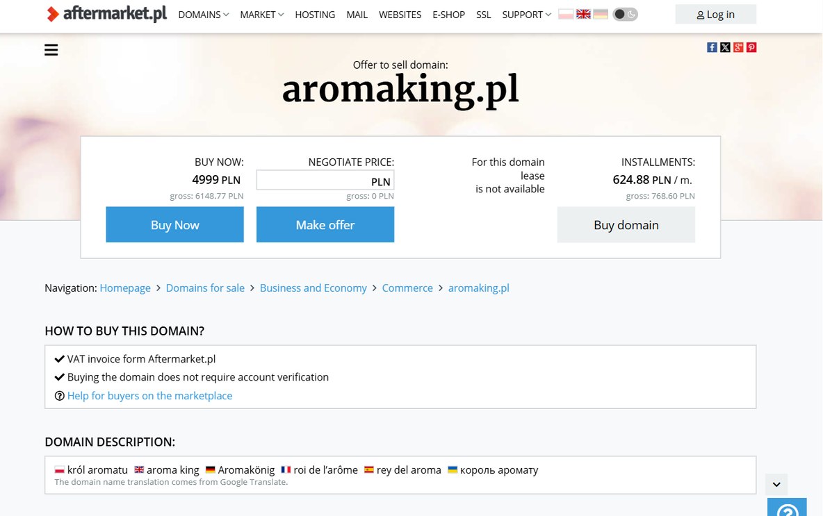 Aroma King – aromaking.pl