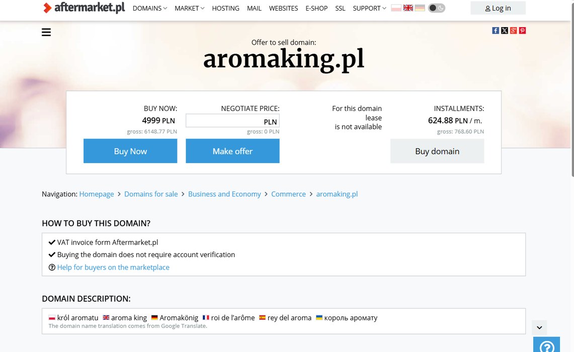Aroma King – aromaking.pl