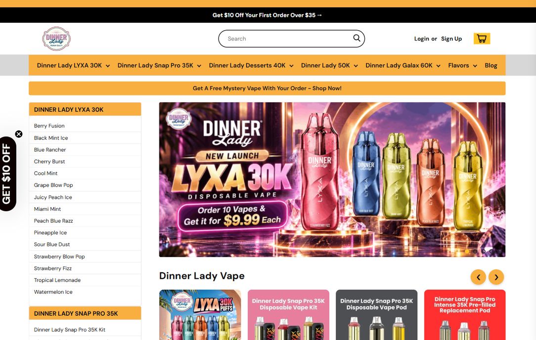 Dinner Lady – dinnerladyvapes.com