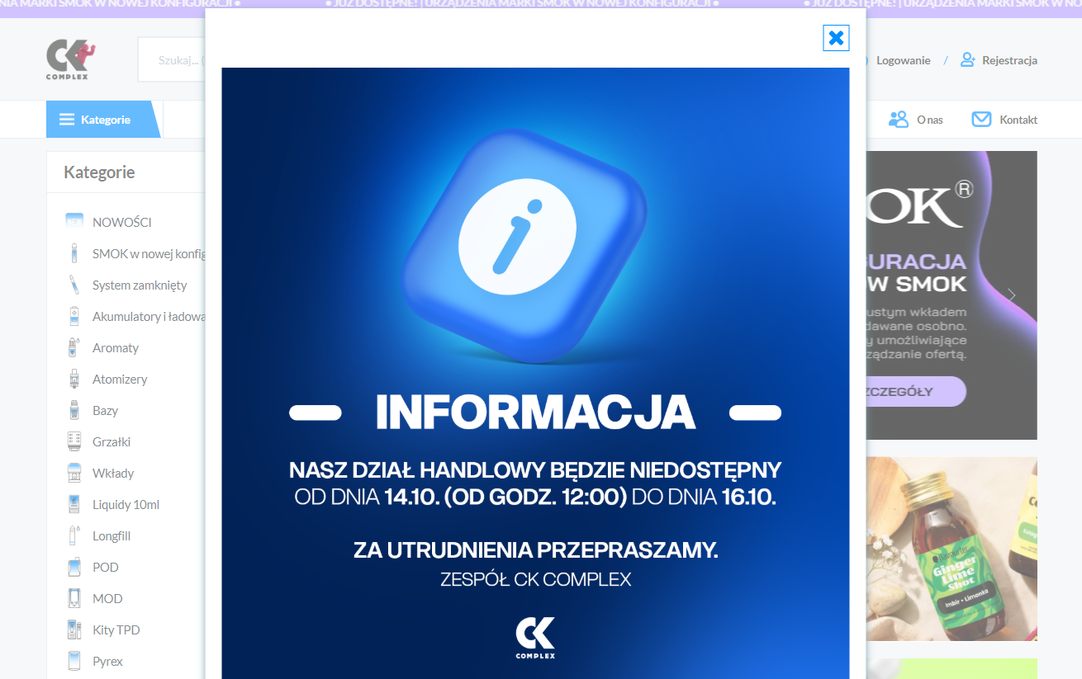 CK Complex – b2b.ckcomplex.pl