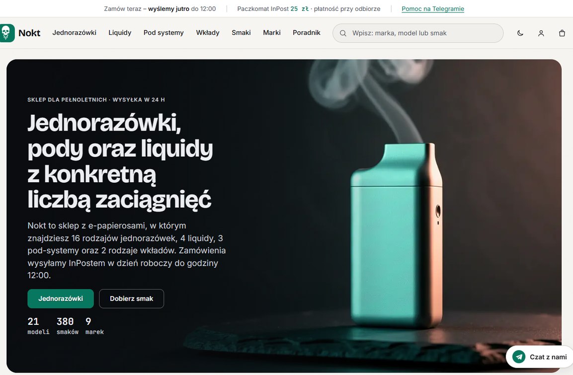 Nokt Vapes – nokt.pl