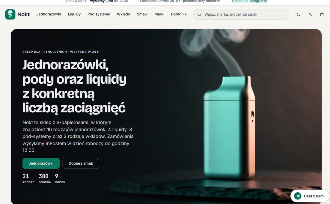 Nokt Vapes – nokt.pl